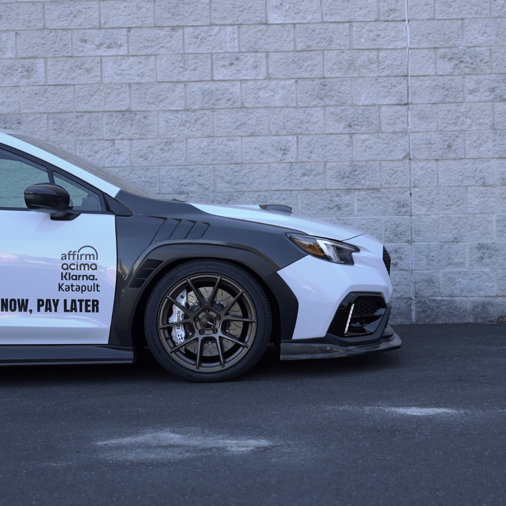 JDMuscle [22-25 WRX] Tanso Carbon Fiber GC8 Style Hood Scoop