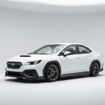 JDMuscle [22-25 WRX] Tanso Carbon Fiber Side Skirts - OE+ Style