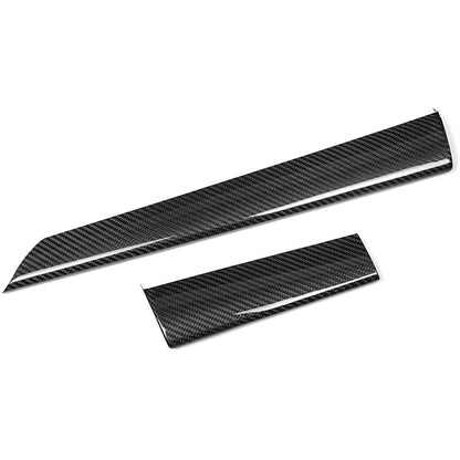 JDMuscle [WRX 22-25] Cubiertas de fibra de carbono secas Tanso para el tablero del conductor y el pasajero (2 piezas)