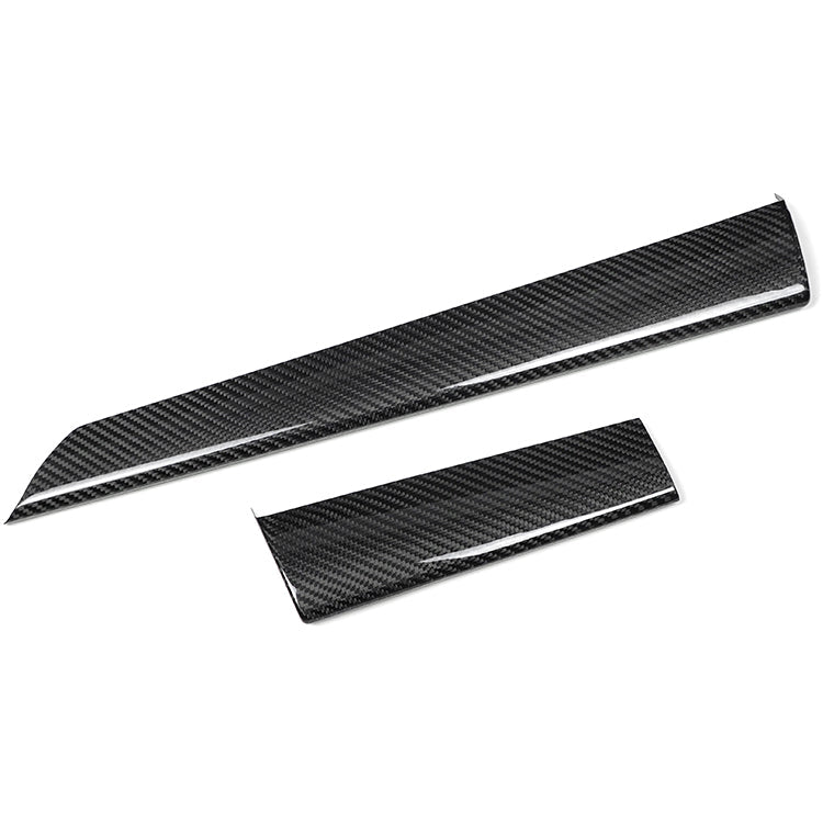 JDMuscle [WRX 22-25] Cubiertas de fibra de carbono secas Tanso para el tablero del conductor y el pasajero (2 piezas)