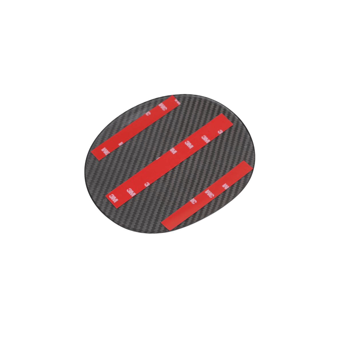 JDMuscle [WRX 22-25] Tapa de la puerta del depósito de combustible de fibra de carbono seca Tanso