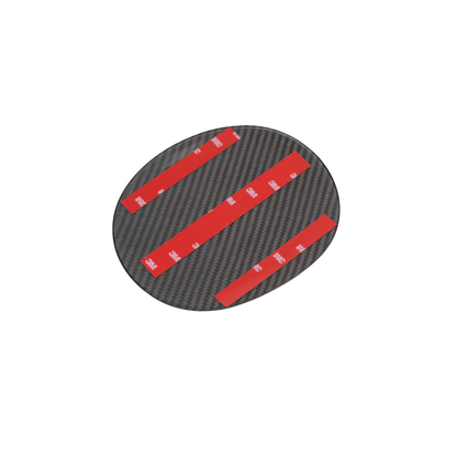 JDMuscle [WRX 22-25] Tapa de la puerta del depósito de combustible de fibra de carbono seca Tanso