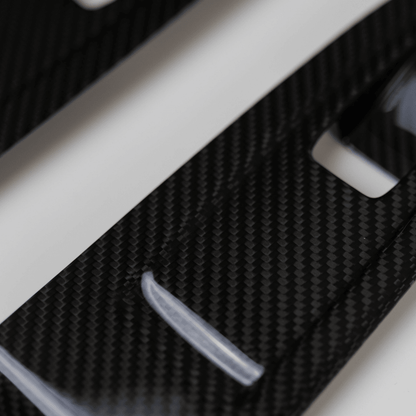 JDMuscle [22-25 WRX] Tanso Dry Carbon Fiber Window Switch Cover with Gloss Finish