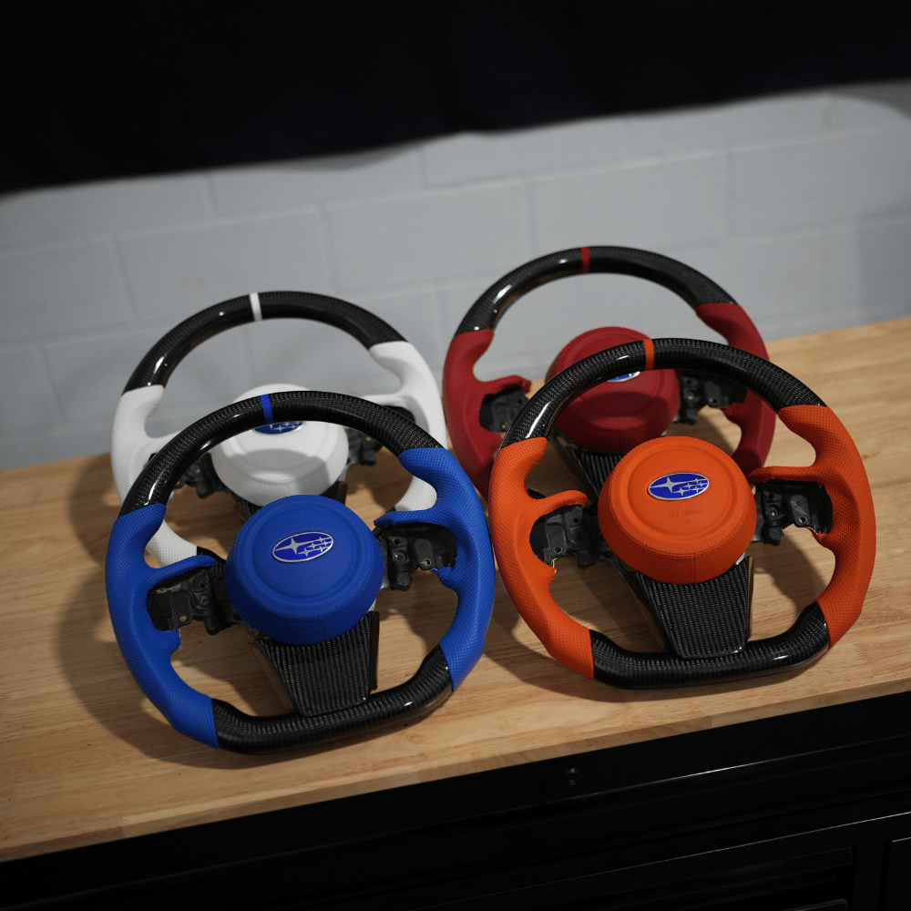 JDMuscle Ultimate Series Steering Wheel compatible w/ MT & CVT (2022-2025 Subaru WRX)