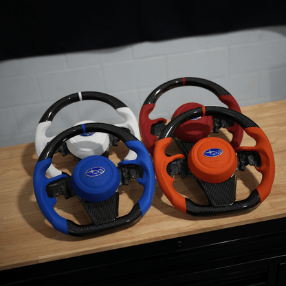 JDMuscle Ultimate Series Steering Wheel compatible w/ MT & CVT (2022-2025 Subaru WRX)