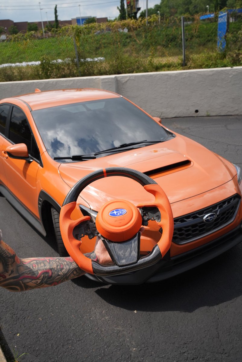 JDMuscle Ultimate Series Steering Wheel compatible w/ MT & CVT (2022-2025 Subaru WRX)
