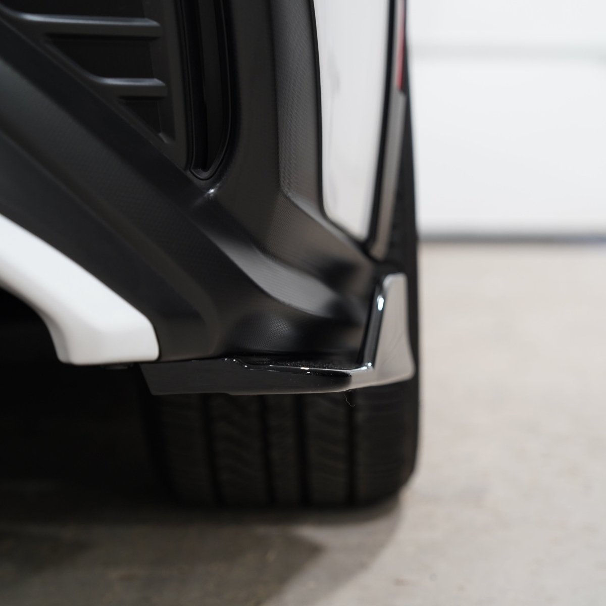 JDMuscle [22-25 WRX] V1 Rear Spats ABS / Paint Matched / Gloss Black