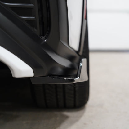 JDMuscle [22-25 WRX] V1 Rear Spats ABS / Paint Matched / Gloss Black