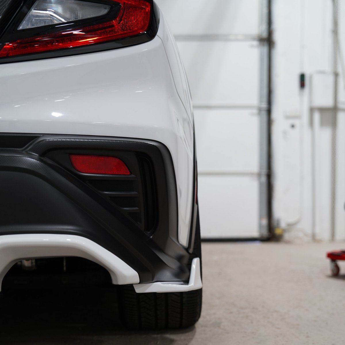 JDMuscle [22-25 WRX] V1 Rear Spats ABS / Paint Matched / Gloss Black
