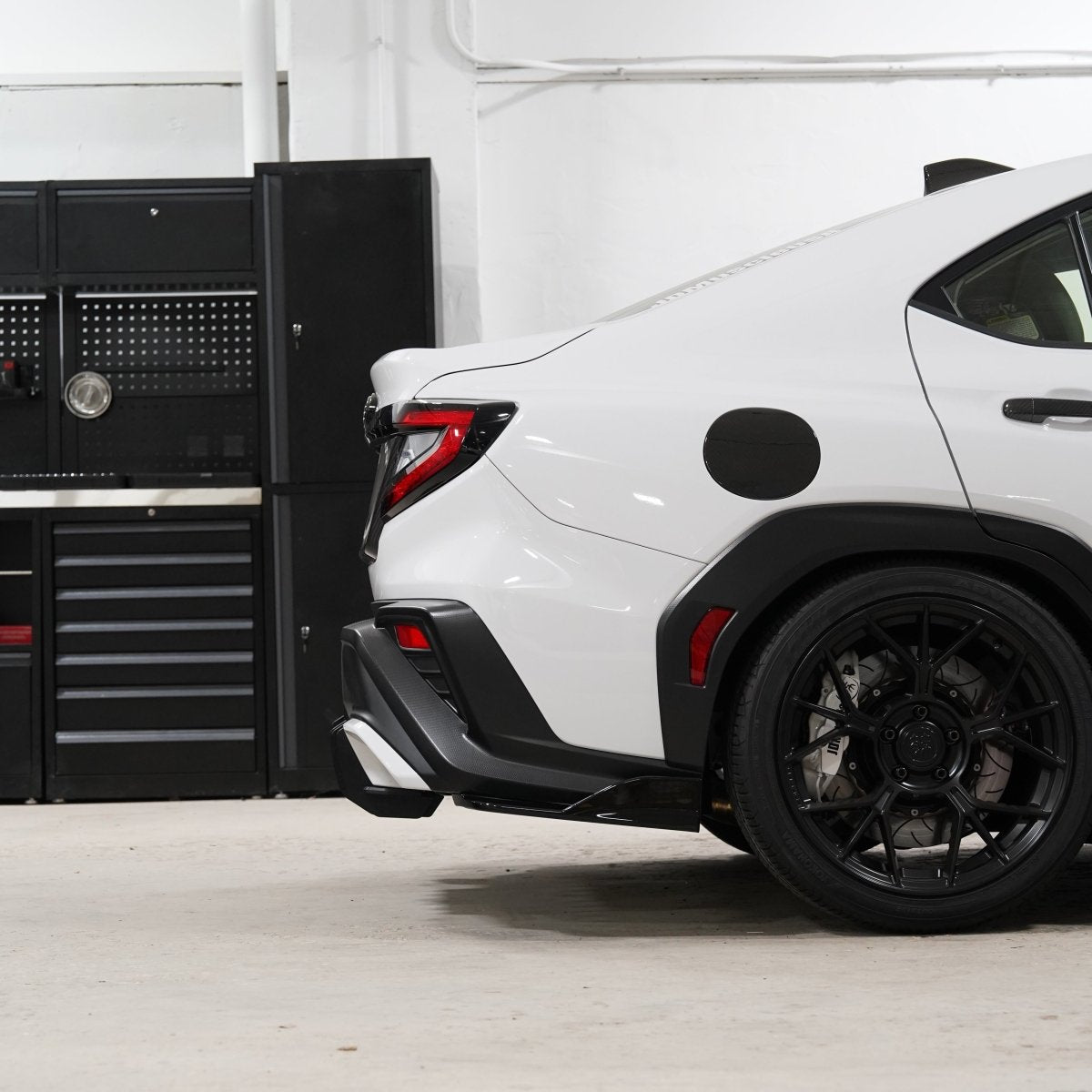 JDMuscle [22-25 WRX] V1 Rear Spats ABS / Paint Matched / Gloss Black