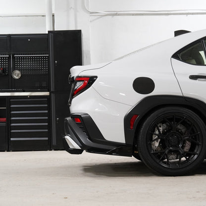 JDMuscle [22-25 WRX] V1 Rear Spats ABS / Paint Matched / Gloss Black