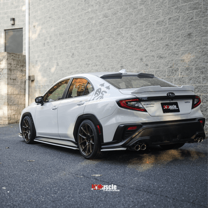 JDMuscle [22-25 WRX] V1 Roof Spoiler-Paint Matched/Gloss Black