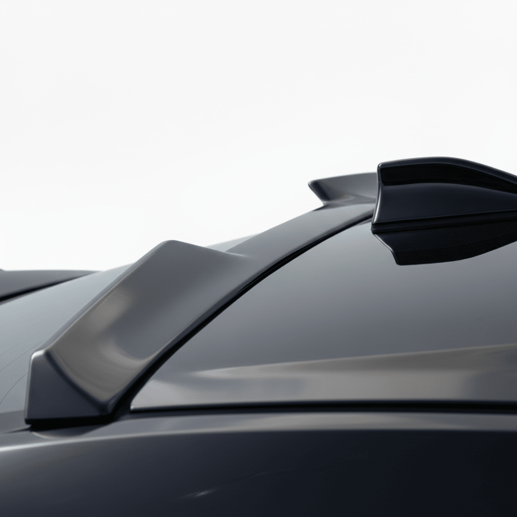 JDMuscle [22-25 WRX] V1 Roof Spoiler-Paint Matched/Gloss Black