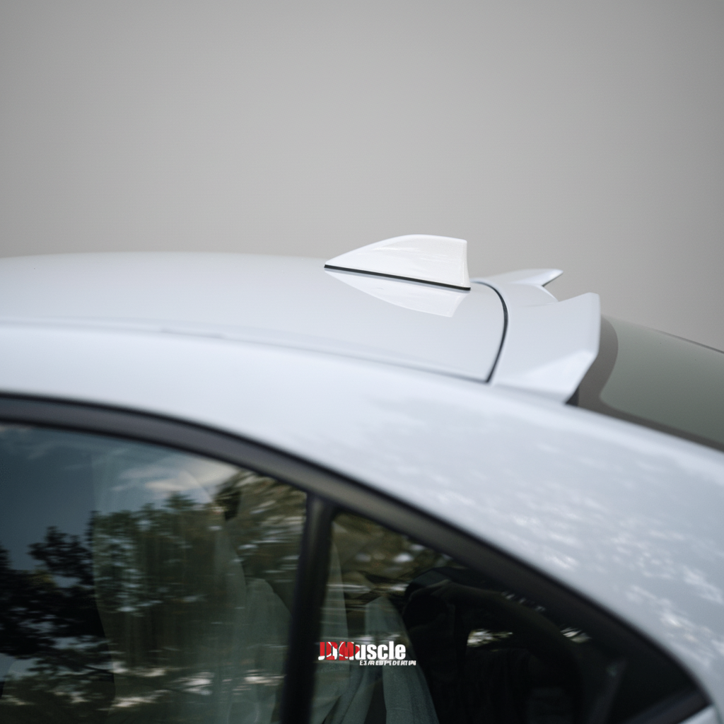 JDMuscle [22-25 WRX] V1 Roof Spoiler-Paint Matched/Gloss Black
