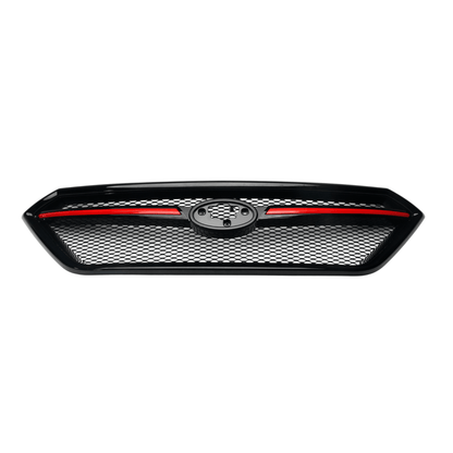 JDMuscle [22-25 WRX] V2 Front Bumper Grille-Paint Matched/Gloss Black