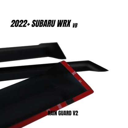 Protectores de lluvia/viseras para ventanas JDMuscle [WRX 22-25] V2