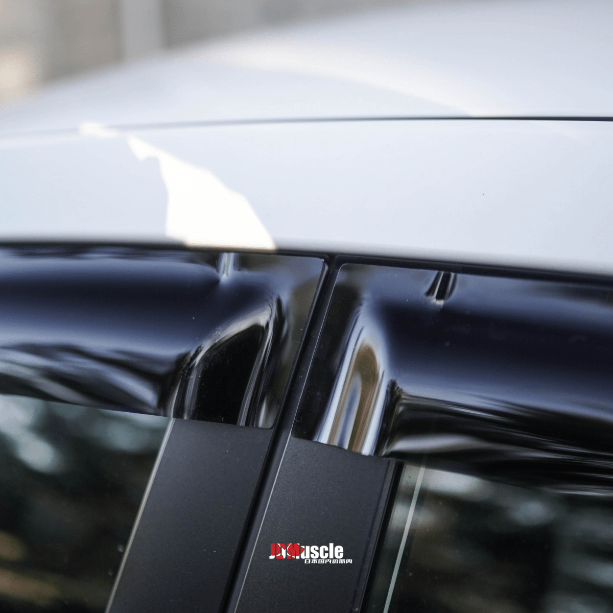 Protectores de lluvia/viseras para ventanas JDMuscle [WRX 22-25] V2