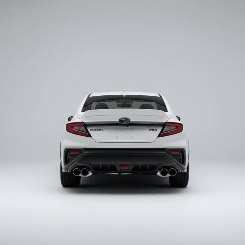 JDMuscle [22-26 WRX] V3 Duck Bill Low Profile Spoiler | Painted Matched