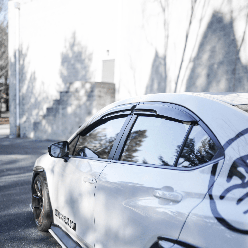 JDMuscle [22-25 WRX] V3 Rain Guards / Window Visors