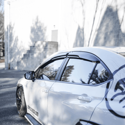 JDMuscle [22-25 WRX] V3 Rain Guards / Window Visors