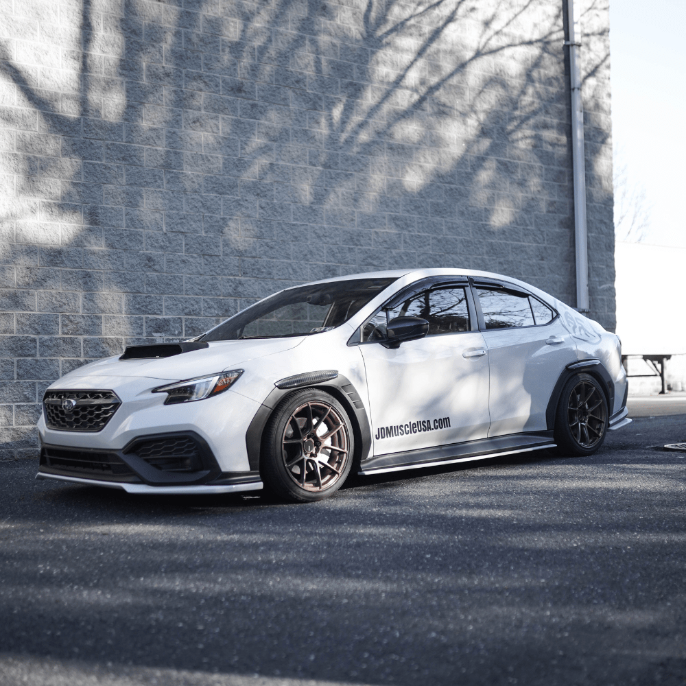 JDMuscle [22-25 WRX] V3 Rain Guards / Window Visors