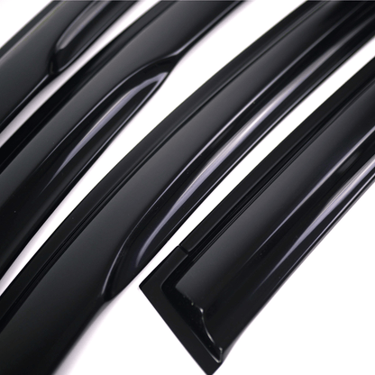 JDMuscle [22-25 WRX] V3 Rain Guards / Window Visors