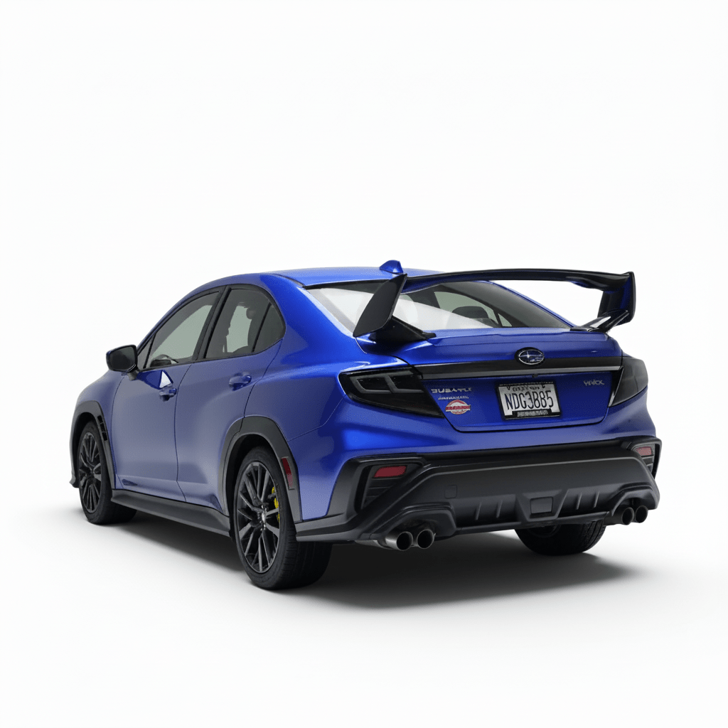 JDMuscle [22-25 WRX] Carbon Fiber Spoiler | VA STI Style