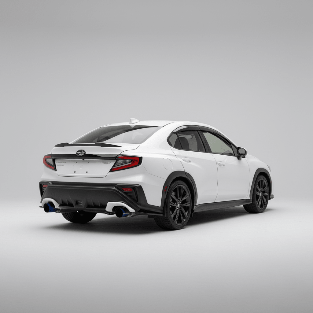JDMuscle [WRX 22-25] V6 de fibra de carbono con pico de pato