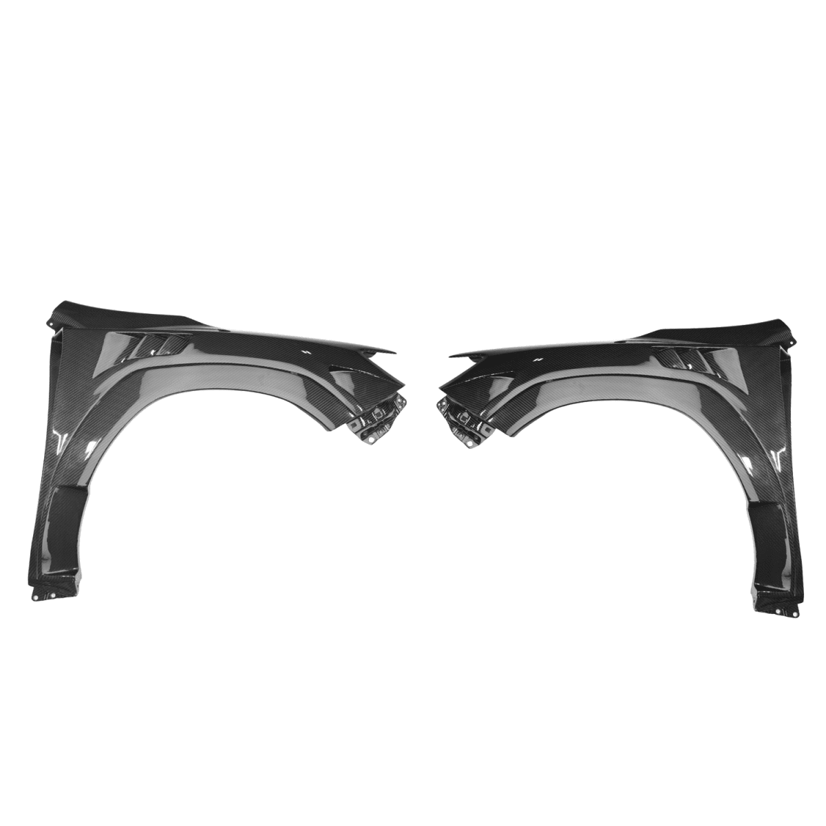JDMuscle [22 - 26 WRX] Vented V2 Pre - preg Carbon Fiber Fenders - 1