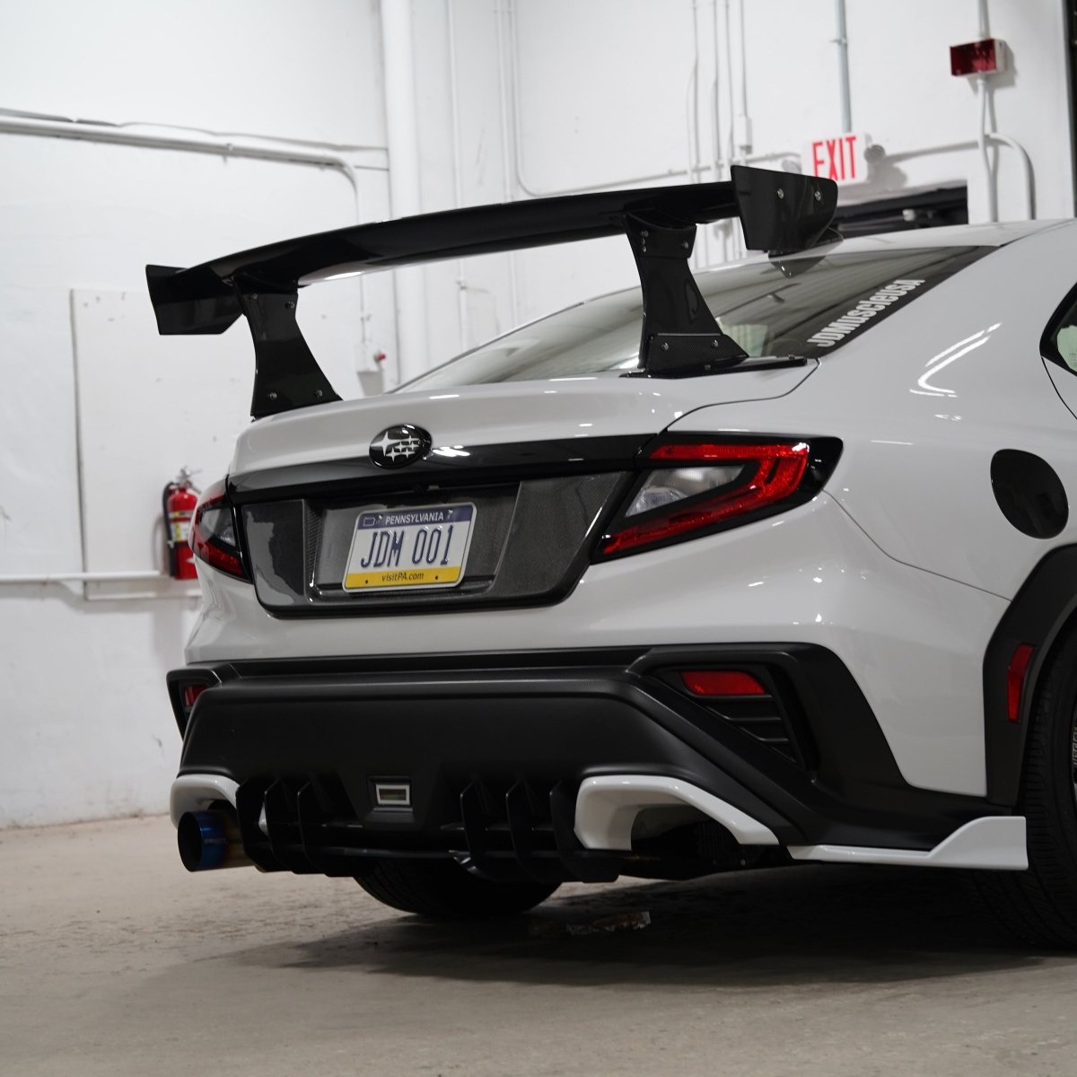 JDMuscle [22-25 WRX] VS2 Style Full Carbon Fiber GT Wing