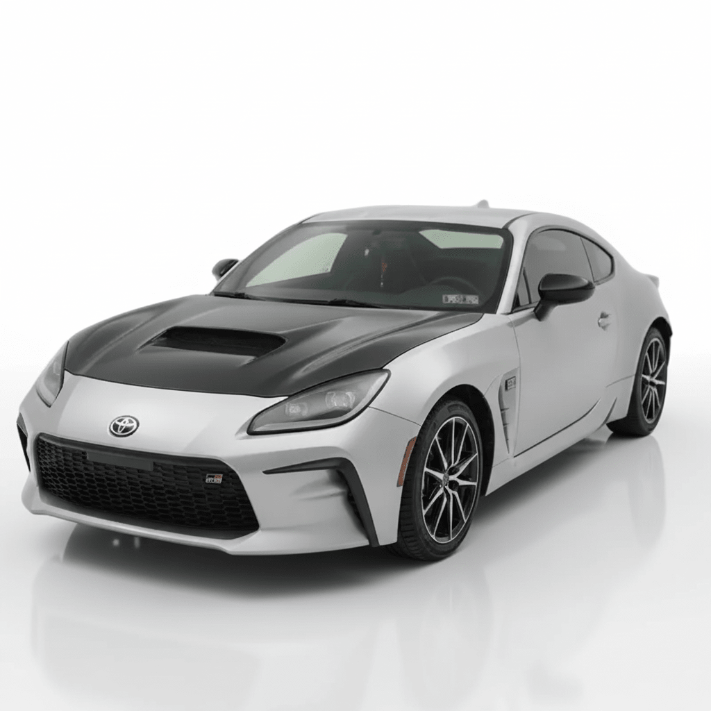 JDMuscle Tanso Carbon Fiber Hood - STI Style (22+BRZ/GR86)