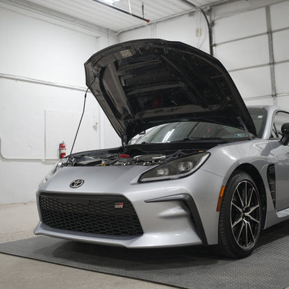 JDMuscle Tanso Carbon Fiber Hood - STI Style (22+BRZ/GR86)