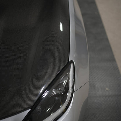 JDMuscle Tanso Carbon Fiber Hood - STI Style (22+BRZ/GR86)