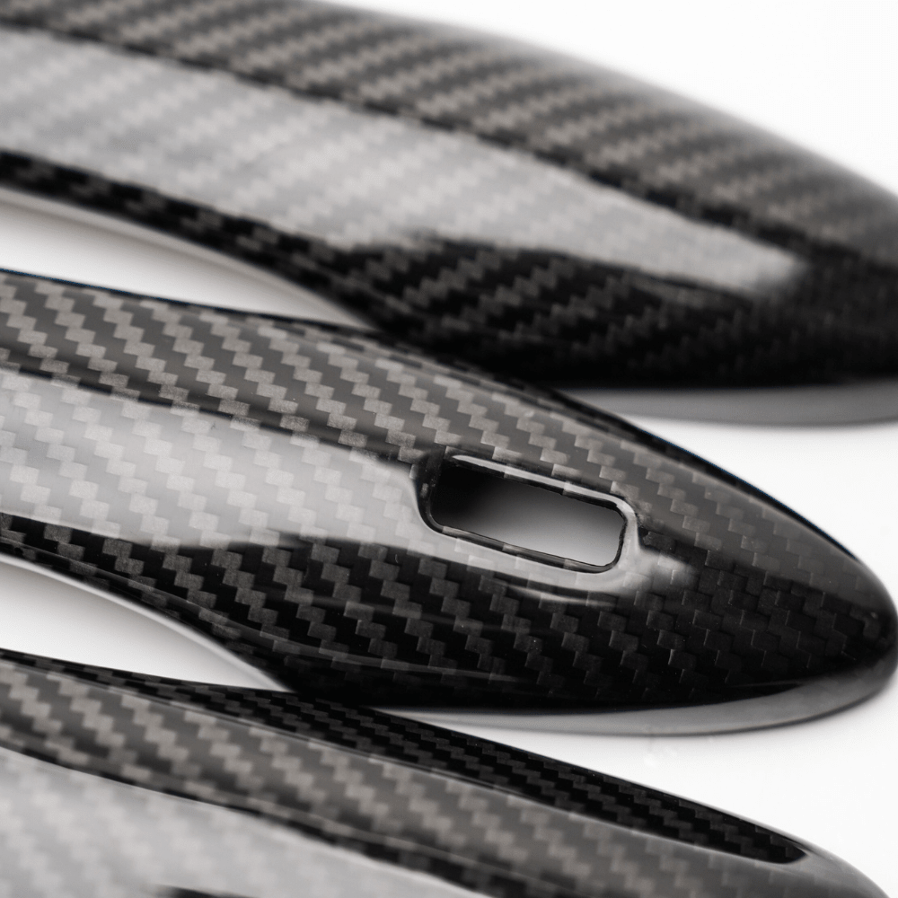 JDMuscle [23-24 Toyota GR Corolla] Carbon Fiber Door Handle Covers (4PC)