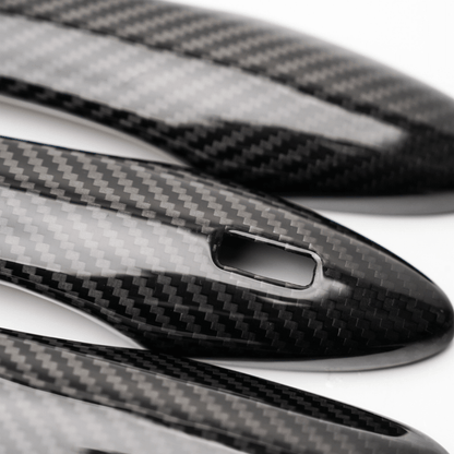 JDMuscle [23-24 Toyota GR Corolla] Carbon Fiber Door Handle Covers (4PC)