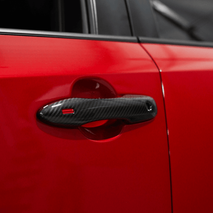 JDMuscle [23-24 Toyota GR Corolla] Carbon Fiber Door Handle Covers (4PC)
