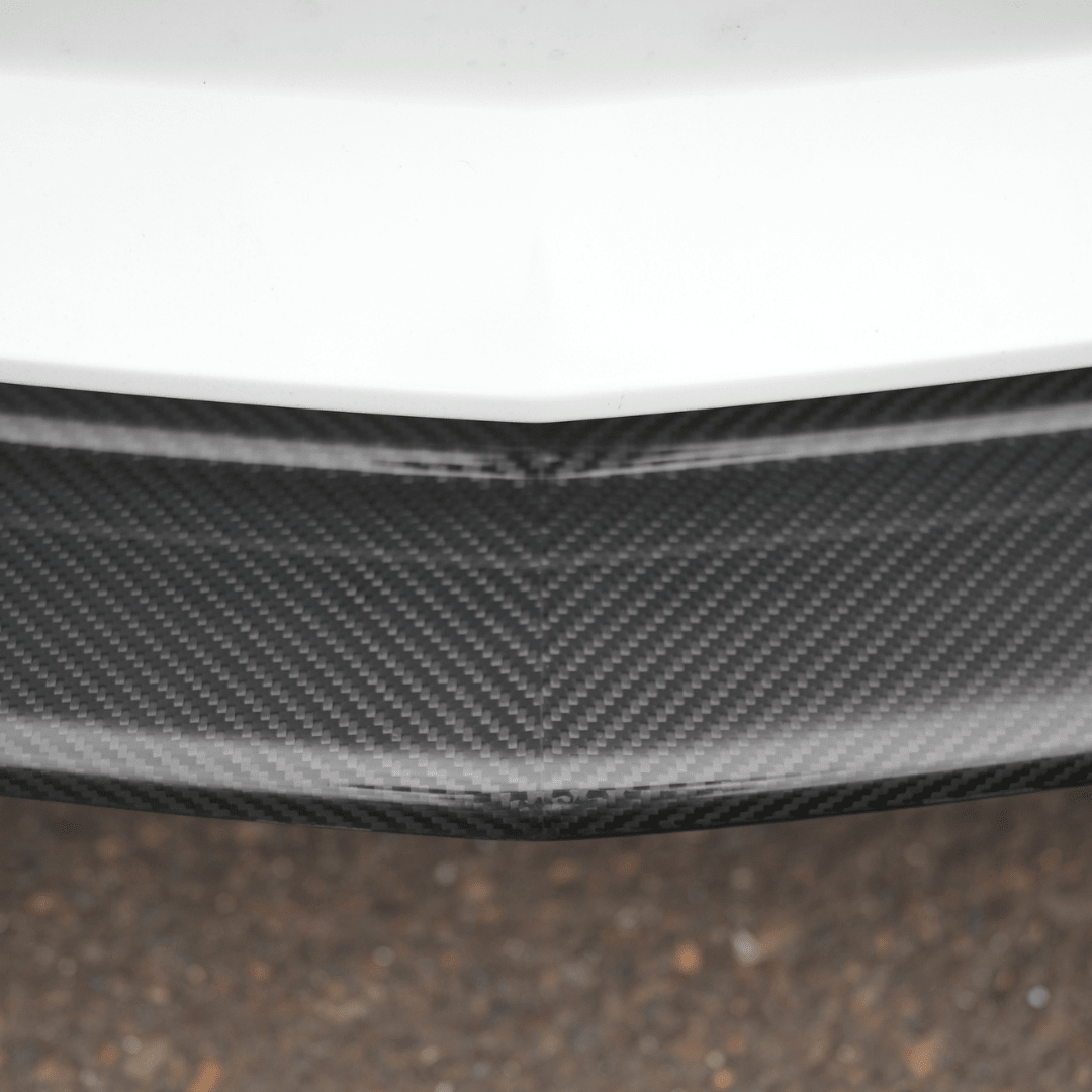 JDMuscle 23-24 Nissan Z Borde delantero de fibra de carbono V1 