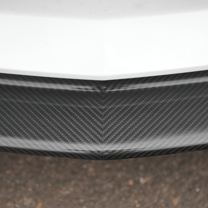 JDMuscle 23-24 Nissan Z Borde delantero de fibra de carbono V1 