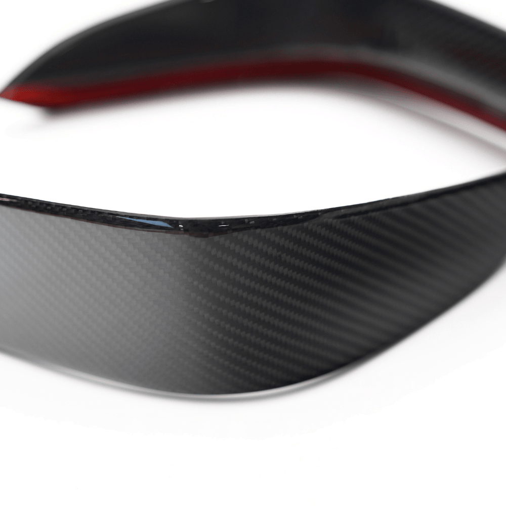 JDMuscle [23-26 GR Corolla] Carbon Fiber Rear Bumper Canards/Garnishes (JDM-E210-25107#CF)