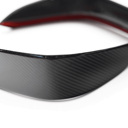 JDMuscle [23-26 GR Corolla] Carbon Fiber Rear Bumper Canards/Garnishes (JDM-E210-25107#CF)