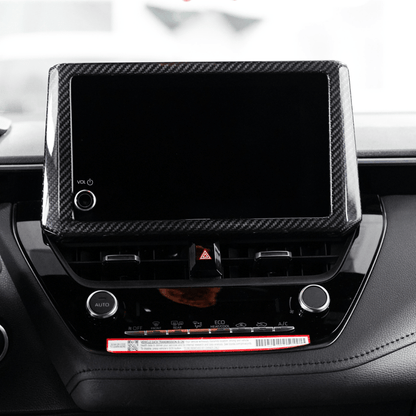 JDMuscle [23-24 Toyota GR Corolla] Carbon Fiber Screen Bezel Cover