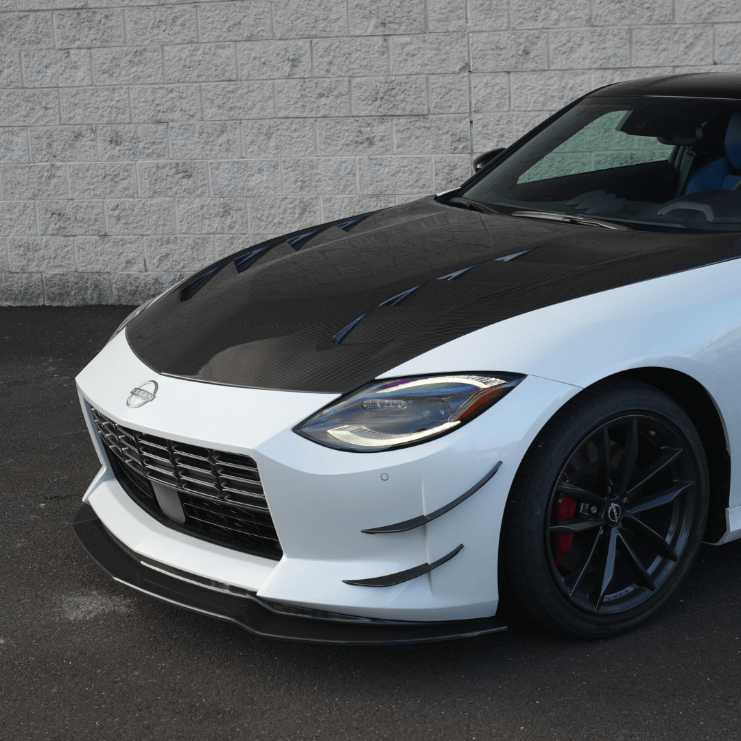 JDMuscle 23-24 Nissan Z Carbon Fiber Hood V1