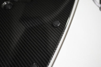 JDMuscle [Nissan Z 23-24] Cubierta de radiador de fibra de carbono