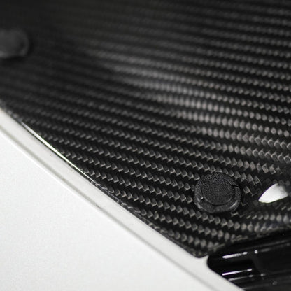 JDMuscle [Nissan Z 23-24] Cubierta de radiador de fibra de carbono
