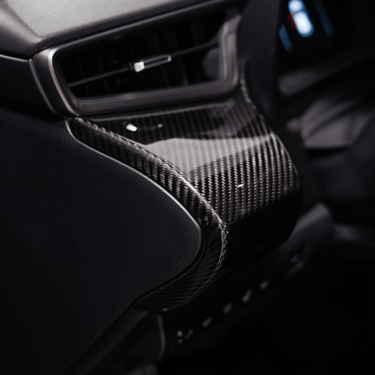 JDMuscle [23-24 Toyota GR Corolla] Carbon Fiber Driver Dash Trim Cover