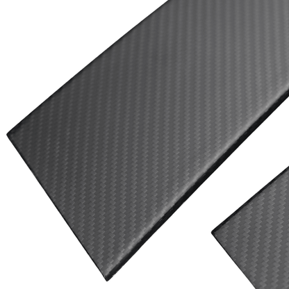JDMuscle [23-24 Toyota GR Corolla] Carbon Fiber Exterior B-Pillar Covers (4PC)