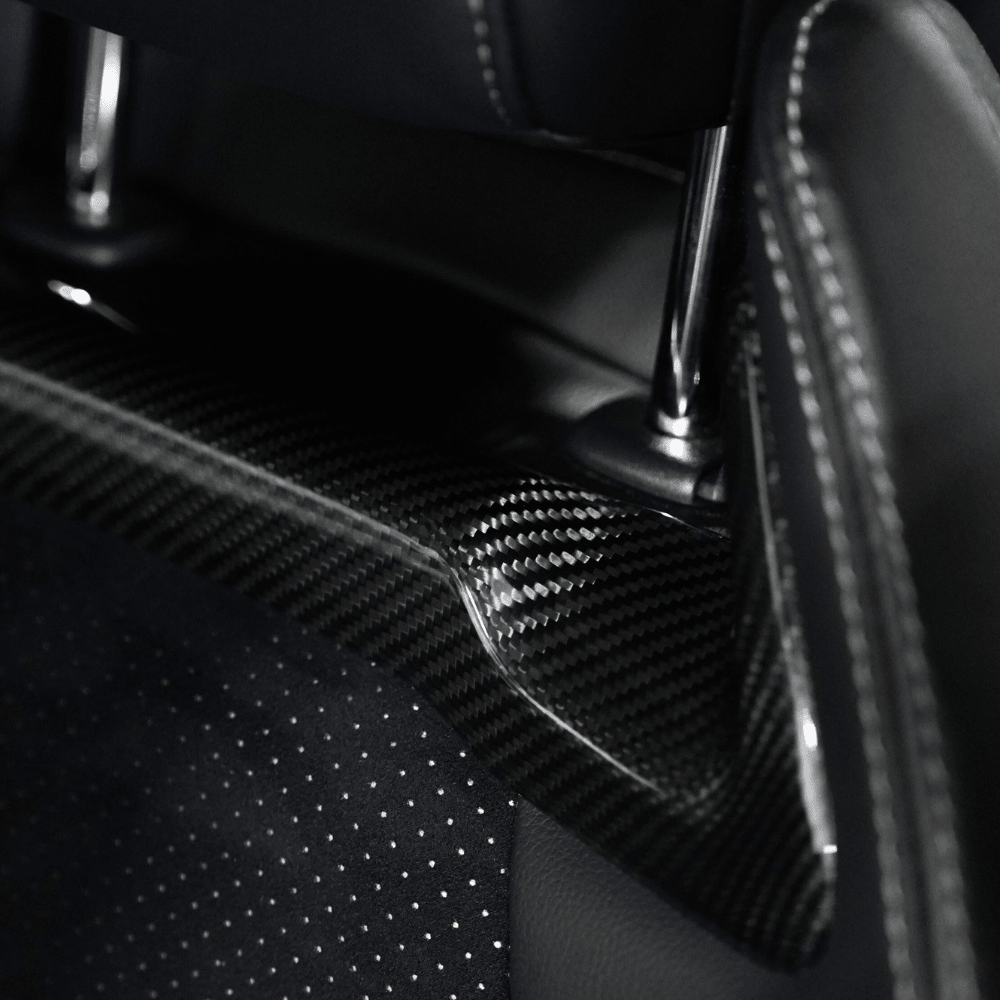 JDMuscle [23-24 Toyota GR Corolla] Carbon Fiber Front Seat Inserts (Front 2 PCS)