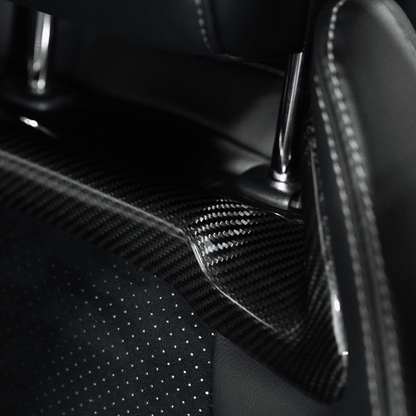 JDMuscle [23-24 Toyota GR Corolla] Carbon Fiber Front Seat Inserts (Front 2 PCS)