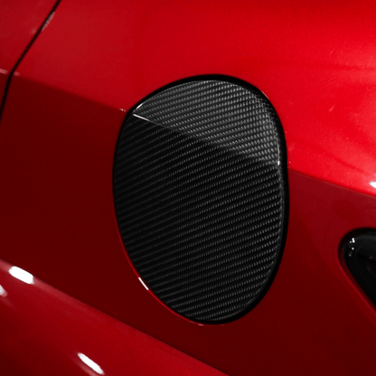 JDMuscle [23-24 Toyota GR Corolla] Carbon Fiber Fuel Door Cover