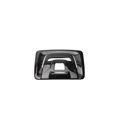 JDMuscle [23-24 Toyota GR Corolla] Carbon Fiber Overhead Map Light Switch Cover - 1